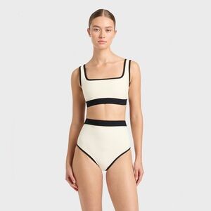 New! Bondi Born Jayde High Waist Bikini Bottom, Size Medium, $165